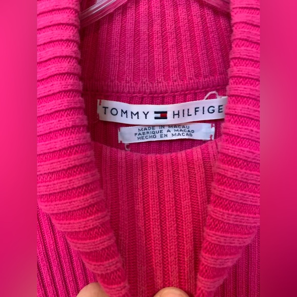 💖Pink, Tommy, Hilfiger turtleneck - Picture 2 of 6